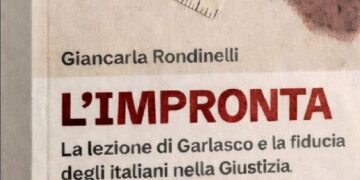 Libri, ‘L’impronta’ di Giancarla Rondinelli: il caso Garlasco e la fiducia nella giustizia