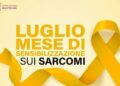 Il 26 luglio i palazzi delle istituzioni si illuminano di giallo per lotta ai sarcomi