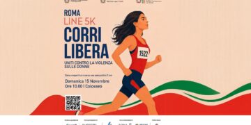 Corri Libera 2026, Roma corre contro la violenza sulle donne. Il 15 novembre torna la 5 km dal Colosseo ai Fori Imperiali. Lo sport diventa una corsa collettiva per la libertà